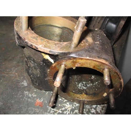 228 - New old stock Villiers engine cylinder head/barrel, and another cast casing, unused condition with g... 