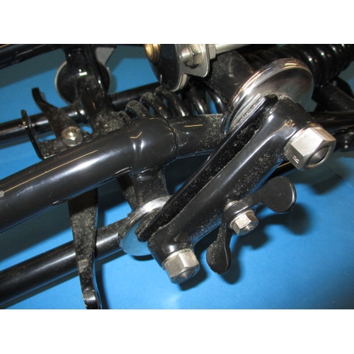 229 - A set of Vincent motorcycle Series ‘A’ Brampton front forks, having been fully professionally restor... 