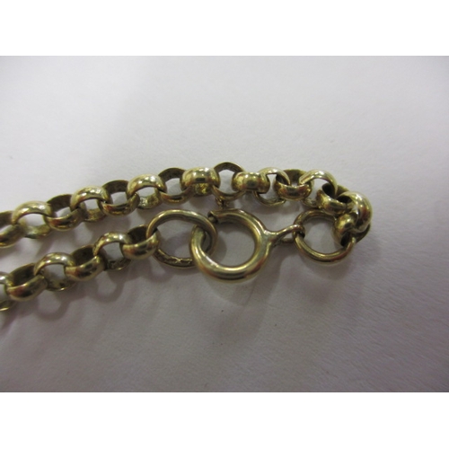 14 - A vintage 9ct yellow gold necklace chain, approx. linear length 48cm, approx. weight 9.5g, in useabl... 