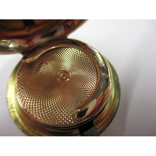 117 - A vintage 9ct gold sovereign holder, in good useable pre-owned condition, approx. gross weight 12.4g