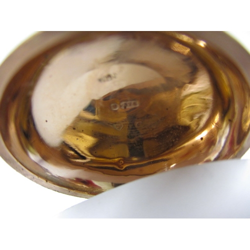 117 - A vintage 9ct gold sovereign holder, in good useable pre-owned condition, approx. gross weight 12.4g