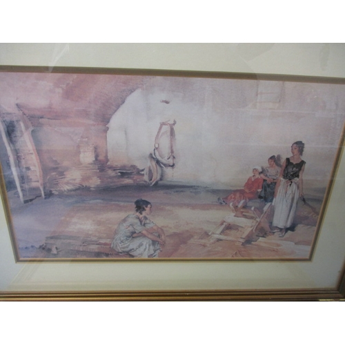 349 - Sir William Russell Flint, four 1980s limited edition prints, each with label verso, approx. frame s... 