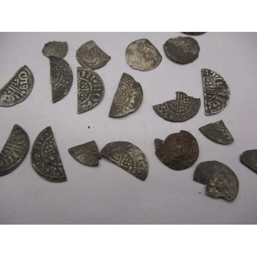 206 - A parcel of silver hammered coins, various condition to include part coins