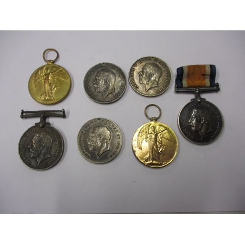7 WWI medals, various grades, to; 37290 W J Mallion; G-15078  R W Peck; 55796  S W Jolley; G-26427 R Botting; 31115  T West; SE-27734 A  CPL  J Risby and  T. G. Devitt