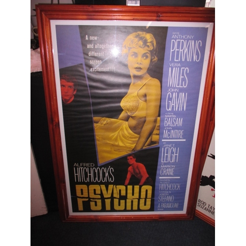 357 - 4 Framed posters, all for vintage science fiction based films, approx. size of largest 110x79cm