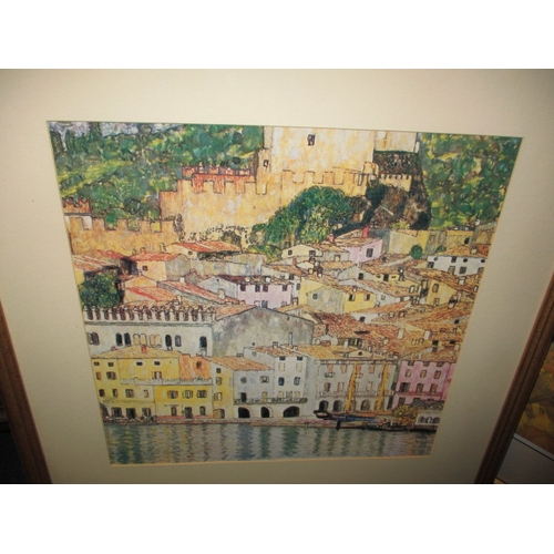 29 - 4 framed art prints, specially produced for the John Lewis partnership, in useable pre-owned conditi... 