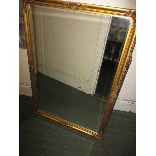 39 - Three gilt framed wall mirrors, the largest approx. 98x67cm in good useable pre-owned condition