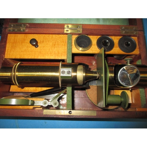 48 - Two boxed field microscopes and an AVO meter, in used condition, none tested as to function