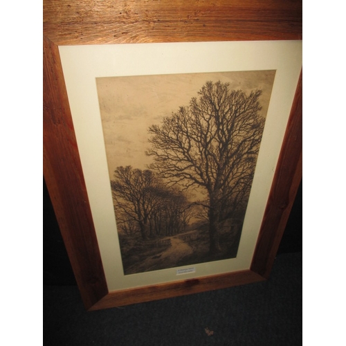 89 - Three framed pictures, various scenes, approx. size of largest 89x64 in useable pre-owned condition