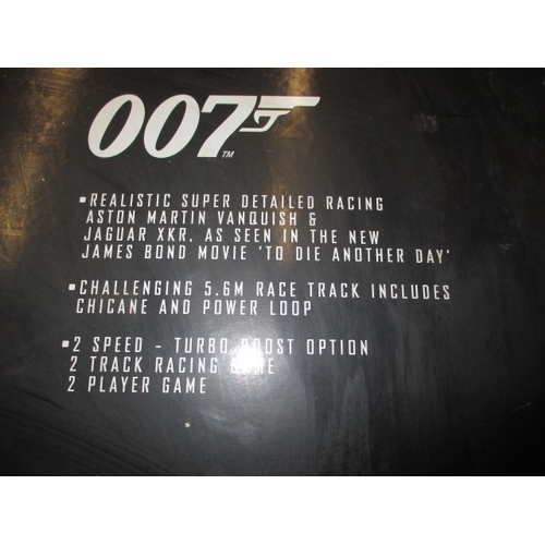 102 - A boxed 007 James Bond electric racing car set, in working order