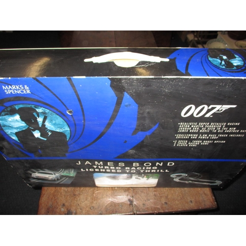 102 - A boxed 007 James Bond electric racing car set, in working order