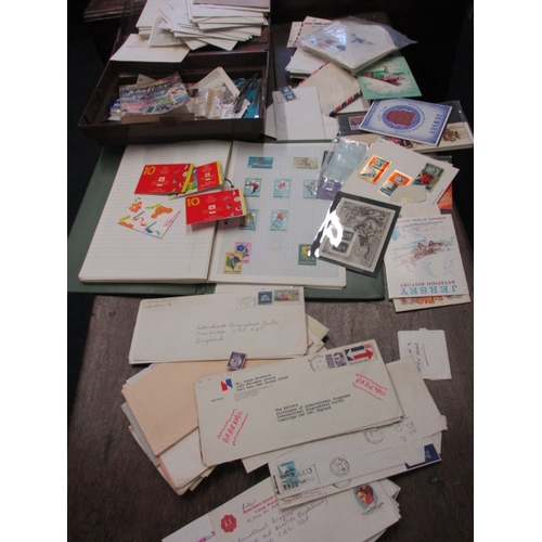 108 - A large quantity of stamps, to include several folders and first-day covers, all in used condition