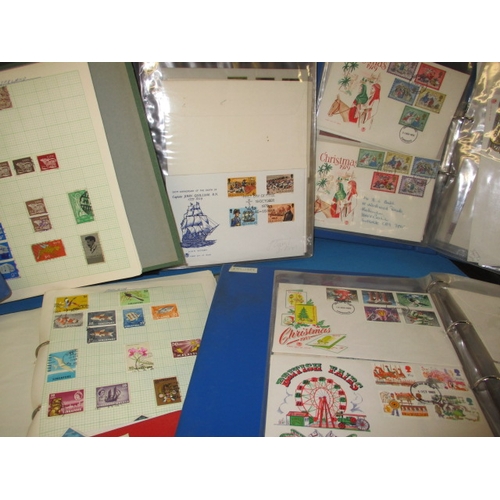 108 - A large quantity of stamps, to include several folders and first-day covers, all in used condition