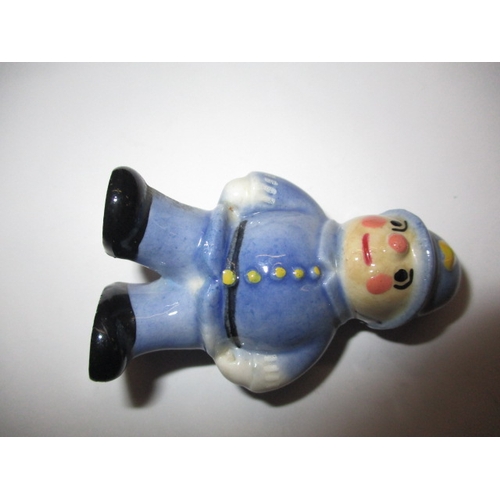 109 - 4 Vintage Wade Noddy figures, some damages and nibbles, approx. height 6cm