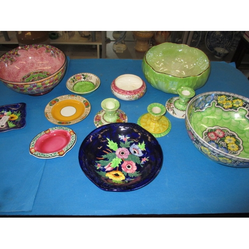 193 - A large quantity of Maling lustre glaze ceramics, all in used condition some items with chips