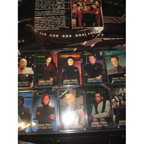 212 - A collection of limited edition Star Trek phone cards, all in presentation packs