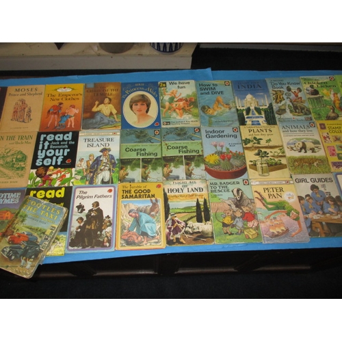 215 - A parcel of vintage Ladybird books, all in used condition, various dates