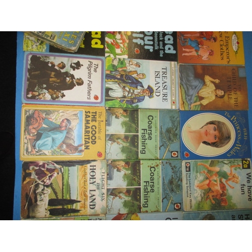 215 - A parcel of vintage Ladybird books, all in used condition, various dates