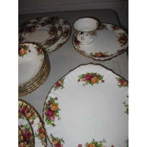 233 - A large quantity of Royal Albert Old Country Roses tablewares, all factory firsts and in unused cond... 