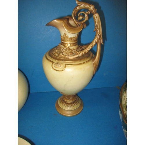 242 - A large quantity of general clearance items, to include a Worcester blush ivory ewer, a Beswick Disn... 