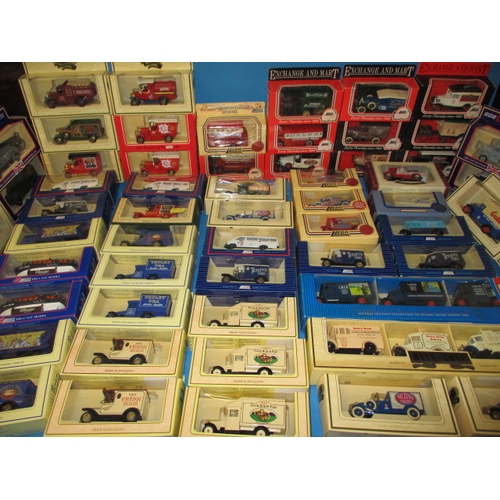 245 - A very large quantity of collectable die-cast model vehicles, over 120 models all in original unopen... 