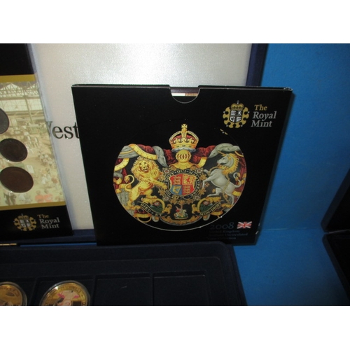 249 - A large quantity of collectors special edition coins, to include examples by the Royal Mint, all in ... 