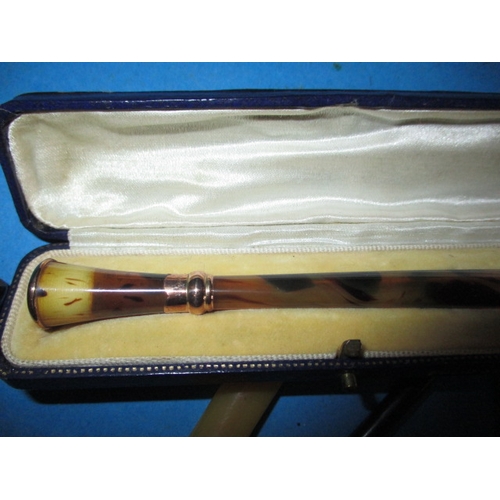 166 - A quantity of vintage cigarette holders, most with gold or silver mounts, all in used condition