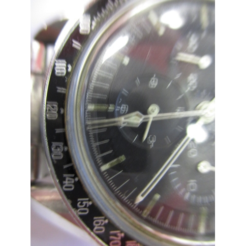 113 - A 1967 Omega Speedmaster professional watch, runs when wound but not tested as to full function, in ... 
