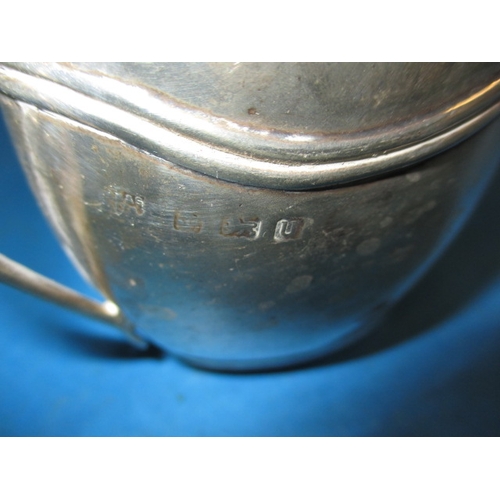 149 - A sterling silver sugar bowl, approx. weight 145.5g, in used condition with some dents