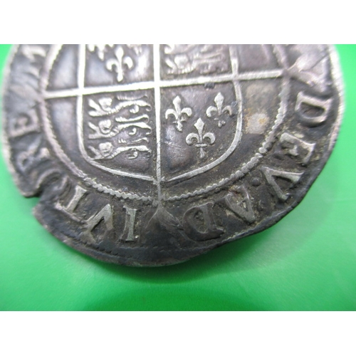 182 - A Elizabeth I hammered silver shilling, second issue, Tower mint mark, a circulated coin with reason... 