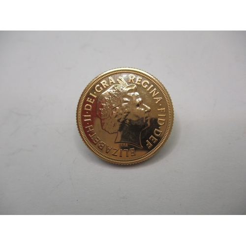 197 - A Queen Elizabeth II Gold sovereign dated 2014, an uncirculated collectors coin