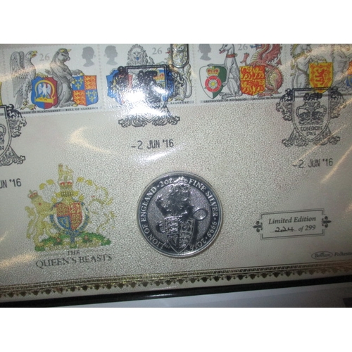 171 - 4 Queen Elizabeth II 90th birthday coins dated 2016, 3 being silver, all in uncirculated condition w... 