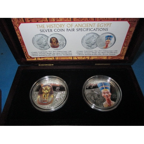 260 - A small parcel of special issue collectors coins, some silver, all in uncirculated condition