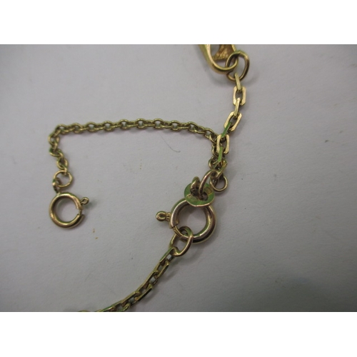 66 - A vintage 9ct yellow gold necklace, approx. linear length 40cm, approx. weight 10.2g, in good useabl... 