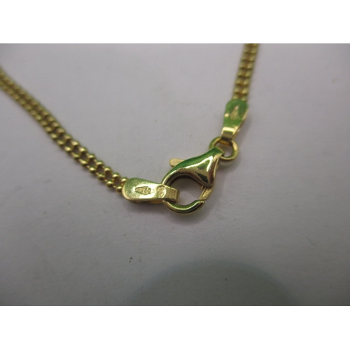 72 - An 18ct yellow gold necklace, approx. linear length 40cm, approx. weight 6.7g, in good useable pre-o... 