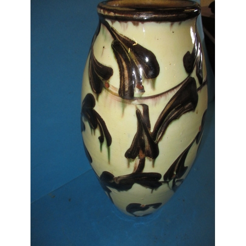 272 - A Danish studio pottery vase by Herman Kahler having stylised organic form decoration in the art nou... 