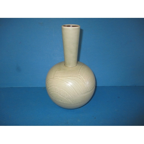 273 - A mid-century Copenhagen pottery vase designed by Nils Thorsson, approx. height 25cm in good pre-own... 