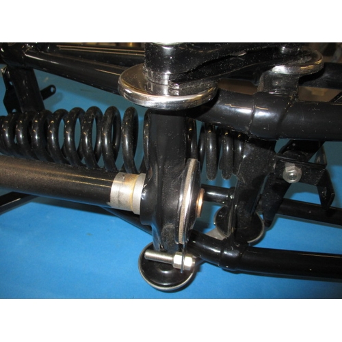 336 - A set of Vincent model ‘B’ front forks, dating late 1940s, in immaculate professionally restored con... 