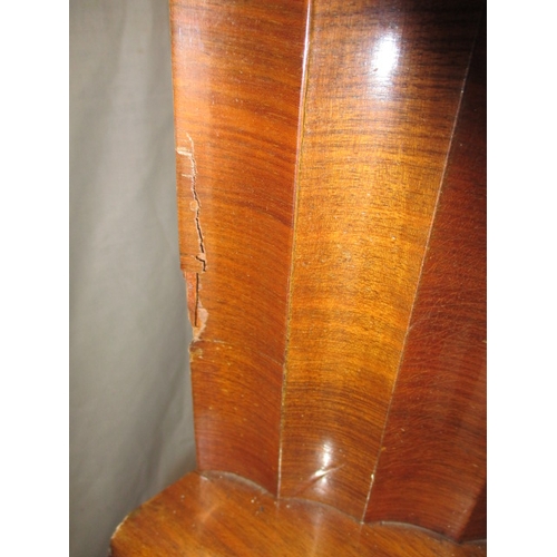 349 - A mid 20th century art deco drinks cabinet by Rivington, having walnut veneer,  mirrored interior, i... 