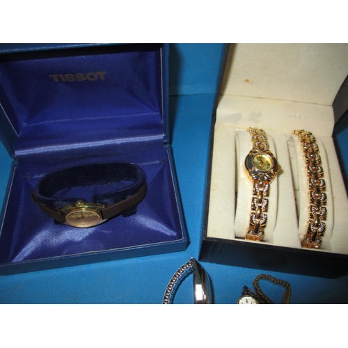 124 - A parcel of vintage wrist watches and parts, all in used condition and not tested as to function