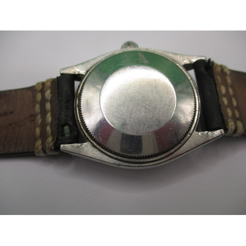 110 - A vintage Rolex oyster perpetual Air King watch, in current working order having general use related... 