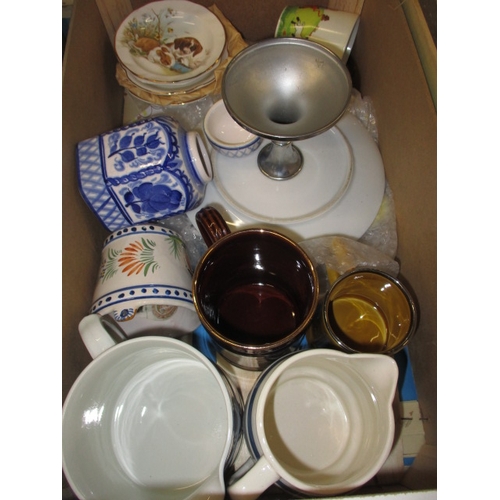 32 - A large quantity of miscellaneous ceramic and glass items, to include paperweights, used condition w... 