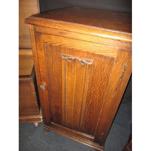 34 - A, C W Burns Ltd bedside pot cupboard and a blanket storage chest, approx. size of chest 77 x 36 x 3... 