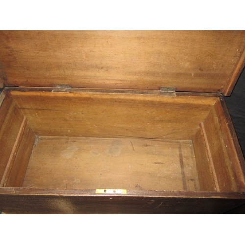 34 - A, C W Burns Ltd bedside pot cupboard and a blanket storage chest, approx. size of chest 77 x 36 x 3... 