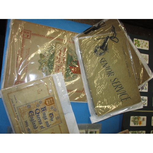 41 - A large quantity of vintage cigarette cards, various companies, all in used condition, some complete... 