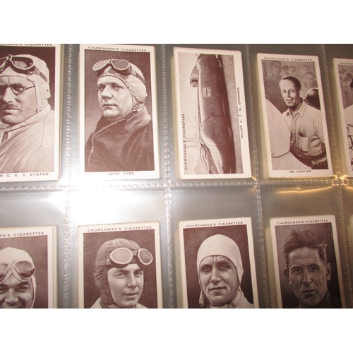 41 - A large quantity of vintage cigarette cards, various companies, all in used condition, some complete... 