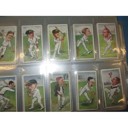 41 - A large quantity of vintage cigarette cards, various companies, all in used condition, some complete... 