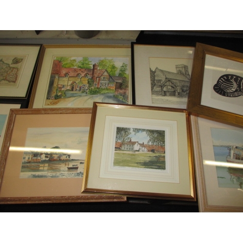 83 - A large quantity of framed pictures, paintings and prints, all in useable pre-owned condition