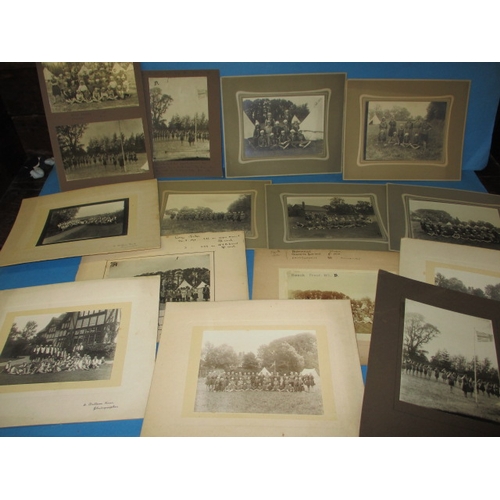 A quantity of early 20th century Girl Guide camp photos, most dated in the 1920s