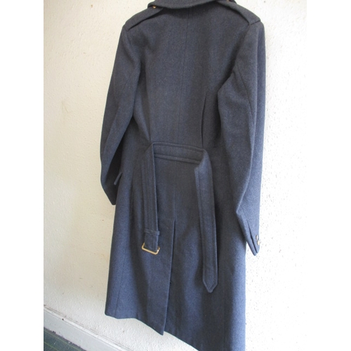 220 - A vintage British military Grey Coat, size 9 dated 1957, in good useable pre-owned condition